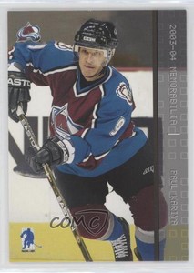 2003-04 ITG Be A Player Memorabilia Paul Kariya #68 HOF