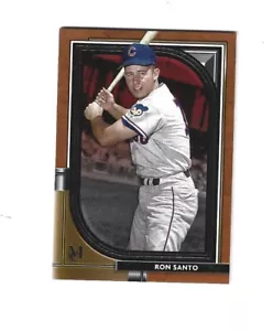 2021 Topps Museum Collection Copper #9 Ron Santo Chicago Cubs - Bild 1 von 1