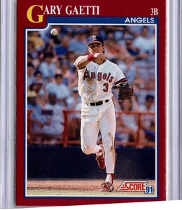 1991 Score Rookie & Traded - Gary Gaetti #39T - Picture 1 of 2