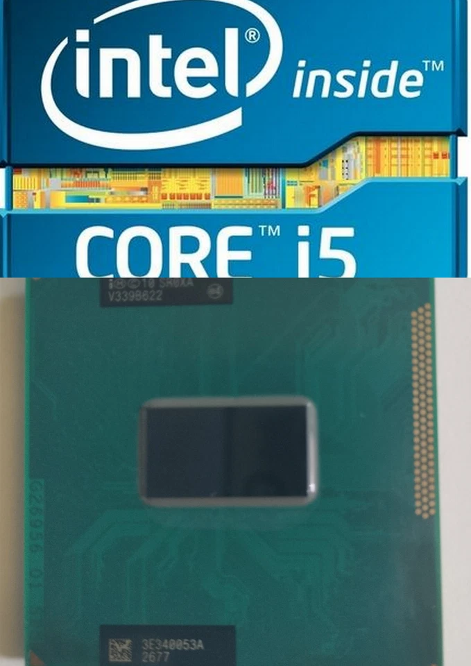 CPU Intel Core i5-3340M max 3.40 GHz 3MB cache Socket G2 mobil to NTB SR0XA - Image 1 of 1