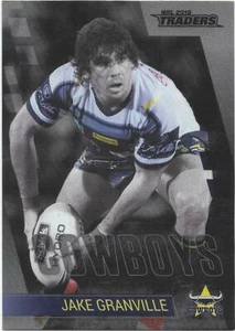 2019 Nrl Traders Platinum Parallel (PS084) Jake GRANVILLE Cowboys - Picture 1 of 1
