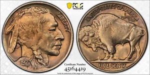 1927 P PCGS MS64 Buffalo Nickel - Picture 1 of 3