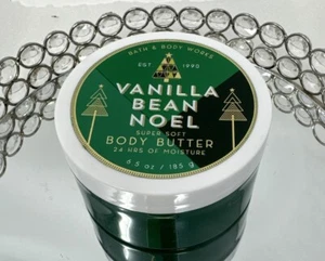 Bath & Body Works Super Soft Body Butter Vanilla Bean Noel Christmas 6.5oz NEW - Picture 1 of 3