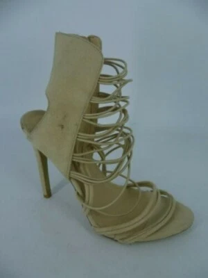 Red Kiss Heeled Sandals Beige UK 5 EU 38 LN9 JJ 01 - Image 1 of 4