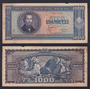 Banconota Romania 1000 lei 1950 P.-87 BB/VF - Bild 1 von 1