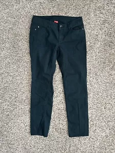 ESPRIT CASUAL DENIM Damen Jeans schwarz Gr. 31/32 Straight Leg Mid Rise - Bild 1 von 9