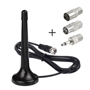 FM Radio Antenna Magnetic Base 3m Cable for Stereo System DAB AV HiFi Receiver - Picture 1 of 18