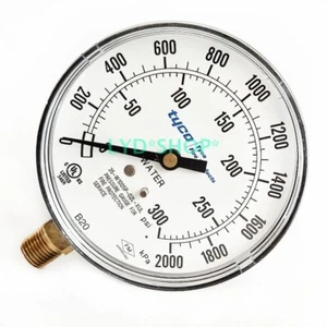 1PCS New 35-W1005P-02L-XUL Water Pressure Gauge 0-300psi 2000kPa #A6-4 - Bild 1 von 4