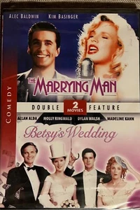 The Marrying Man / Betsy's Wedding (Double Feature DVD) BRAND NEW AND SEALED - Picture 1 of 1