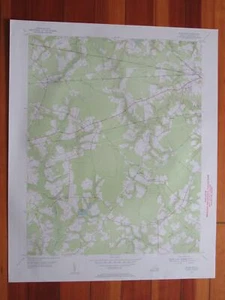Buckhorn Virginia 1955 Original Vintage USGS Topo Karte - Bild 1 von 1
