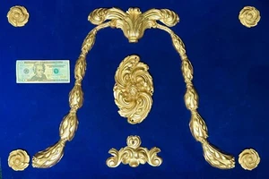Rare TITANIC Grand Staircase 9-pc set of Ornaments cast directly from WSL ship - Picture 1 of 12