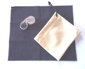 Suissetek 10x - 18 mm inspección de relojeros / lupa de diamante - triplete - Imagen 1 de 2