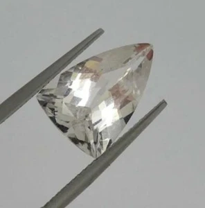 3.99ct Natural Loose Goshenite Fancy Trillion Cut ,(White beryl) VVS (AAA) - Picture 1 of 1