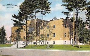 # K209   WISCONSIN RAPIDS,  WI.    POSTCARD,  ARMORY - Picture 1 of 2