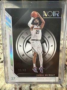 2022 Noir Jamal Murray holo silver icon edition , ssp, 35/49
