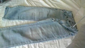 Sonoma Kids Size 5 Slim Relaxed Fit Blue Denim Jeans Lite Wash 5-Pocket Pants - Picture 1 of 11