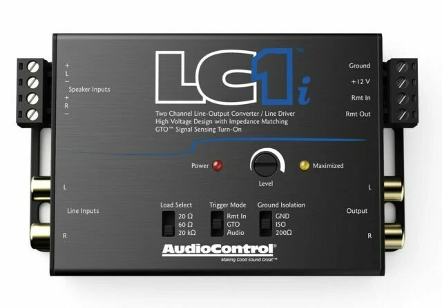 AudioControl LC1i 2 Channel Line-Out Converter and Line Driver