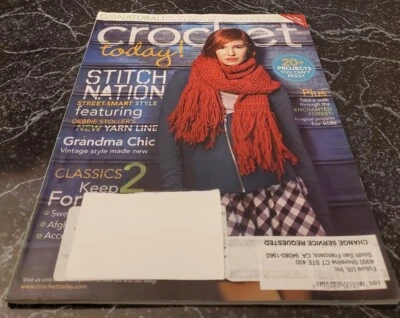 DY2 CROCHET TODAY! MAGAZINE, MARCH/APRIL 2010 - Image 1 of 4