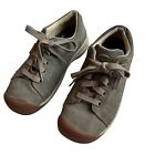 KEEN Reisen Lace Casual Sneakers Womens Size US 6.5 Style 1014290 Gray Leather