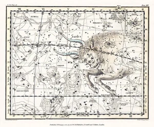 Astronomy Celestial Atlas Jamieson 1822 Plate-14 Art Paper or Canvas Print - Picture 1 of 1
