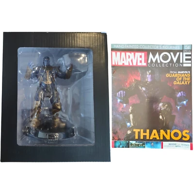 Super Héros des Films Marvel-Figurine Thanos 4 Eaglemoss Comics Gardiens Galaxie - Immagine 1 di 4