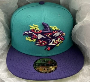 New Era 59Fifty 7 7/8 Zombie Killers - The Clink Room Fitted Cap Hat - Teal - Picture 1 of 3