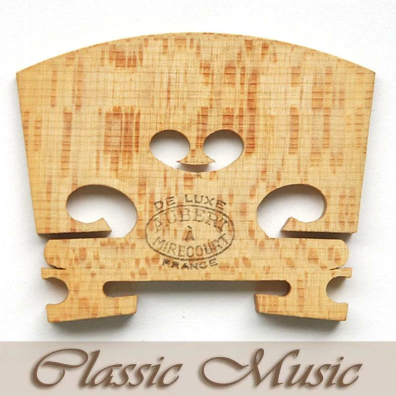 Genuine Aubert"De Luxe"Violin Bridge For 4/4 violin,Made In France Free Shipping - Image 1 of 1
