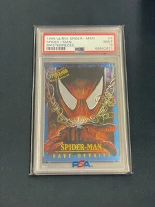 1995 Ultra Spider-Man Spider-Man Masterpieces #4 PSA 9 - Picture 1 of 2