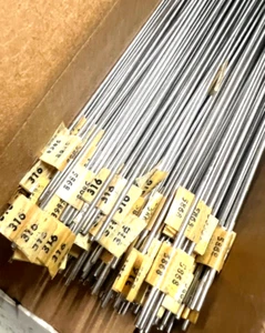 10 Lbs. Arcos ER316 1/16" x 36" Stainless Steel TIG Welding Rods A5.9/SFA5.9 - Picture 1 of 4