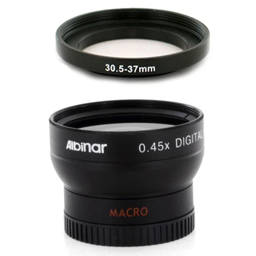 Albinar 30.5mm Wide Angle Lens + Macro for Panasonic TM10 TM15 PV-GS35 Camcorder - Image 1 of 1