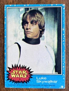 1977 Topps Star Wars series 1 Blue 1-66  FULL SET mid-grade Skywalker Solo Vader - Picture 1 of 12