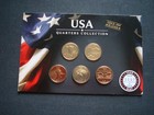 TOP vergoldeter USA Quarter 2007 P Kursmünzensatz! Münzen! OVP! KMS! RAR!