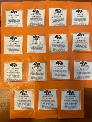 Origins Ginzing освежающий крем для глаз образцы X 15 - отлично подходит для путешествий! - Изображение 1 из 3