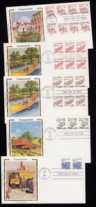 5 verschiedene Transportspulen Colorano Ersttagsbriefe alle 1991 - Bild 1 von 4