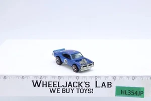 King Kuda Metallic Blue 1969 1970 Redline Hot Wheels Spoilers Mattel Vtg RL HK - Picture 1 of 1