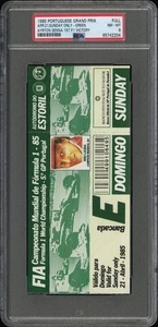 1985 Formel 1 - PORTUGUESE GP - SENNA'S 1ST WIN - SUNDAY ONLY - FULL PSA 8! - Bild 1 von 2