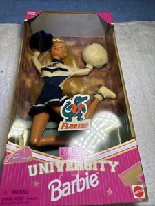 Barbie Cheerleader Università della Florida Gators 1996 Mattel Edizione Bionda NUOVO - Foto 1 di 6
