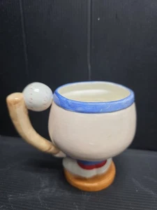 Taza de béisbol Russ vintage única 4,5" x 3" - Imagen 1 de 4