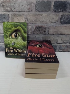 Chris d'Lacey Last Dragon Chronicles  x 4 Paperback YA Fantasy. - Imagen 1 de 7