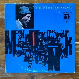 The Best Of Thelonious Monk – Bebop Jazz Piano Vinyl LP – OG Riverside - Picture 1 of 4