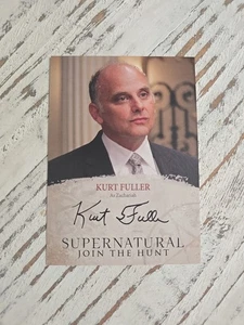 2016 Cryptozoic Supernatural Seasons 4-6 Autograph Kurt Fuller as Zachariah - Picture 1 of 1