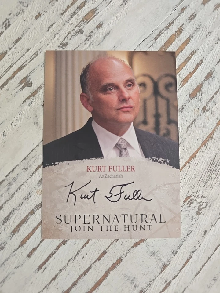 2016 Cryptozoic Supernatural Seasons 4-6 Autograph Kurt Fuller as Zachariah - Image 1 of 1