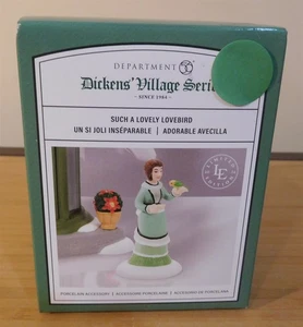 Dept 56 Dickens Village - Such A Lovely Lovebird - #6013422 - NIB Free Ship - Picture 1 of 1