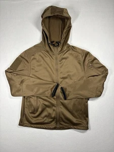 5.11 Tactical Jacket Men L Brown Reactor FZ Hoodie 2.0 Fleece Performance Hiking - Picture 1 of 9