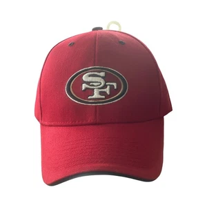 SAN FRANCISCO 49ERS HAT AUTHENTIC NFL FOOTBALL TEAM ADJUSTABLE HOME CAP NEW - Picture 1 of 6