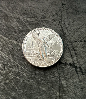 México Libertad Onza 1982 Plata Foto 1 de 2