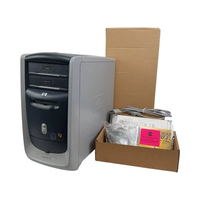 NEW in Box HP Pavilion 522 Desktop Computer PC Windows XP 60GB HDD 256 MB RAM - Image 1 of 4