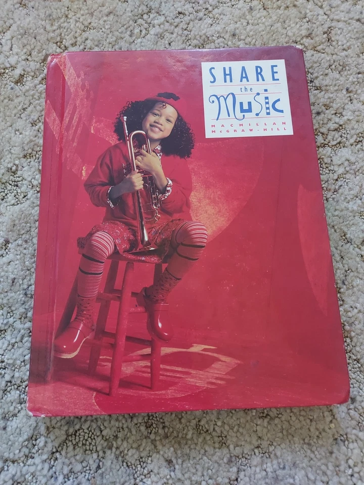 SHARE THE MUSIC Macmillan McGraw Hill 2nd Grade 2 Student Textbook - Image 1 of 1