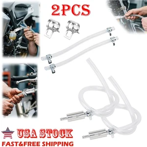 Kit Attrezzi Spurgo Tubo Spurgo Freno Frizione Monodirezionale Valvola Tubo Spurgo Moto Auto au - Foto 1 di 9