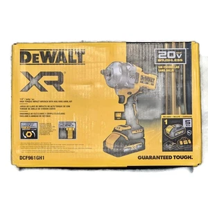 DEWALT DCF961GH1 20V MAX XR Brushless Cordless 1/2-inch Impact Wrench Kit - Picture 1 of 4